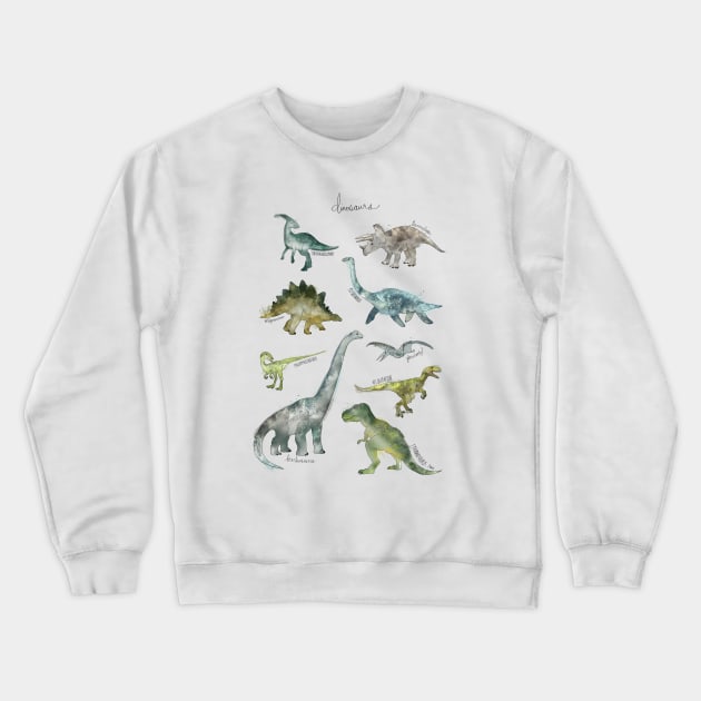 Dinosaurs Crewneck Sweatshirt by Amy Hamilton